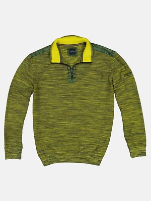 Herren engbers Sweater Gr. L Schwefelgelb Pullover Jumper Overschirt UVP 99,95 