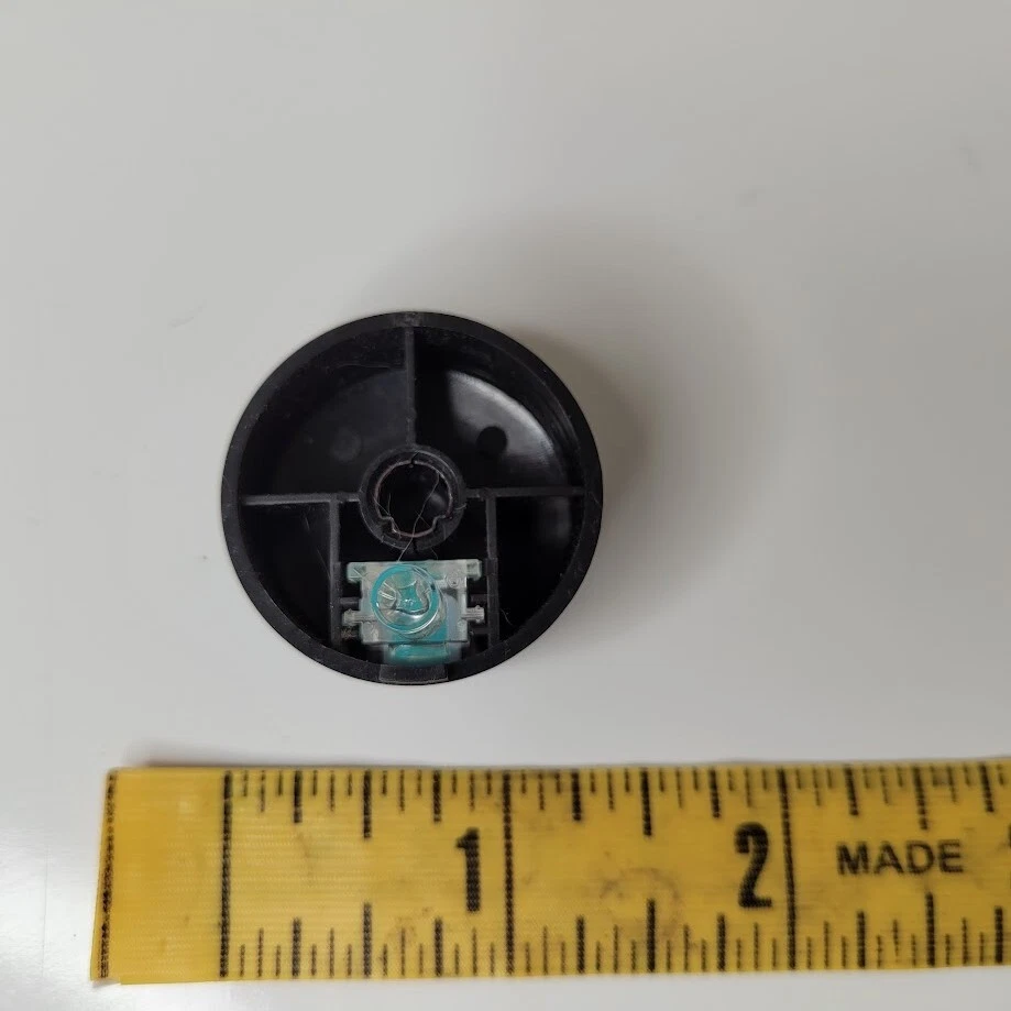 1991 - 1995 讴歌 Legend 交流电加热器风扇 Knob 黑色 单 (1) 原始设备制造商 — 第 3/3 张图片