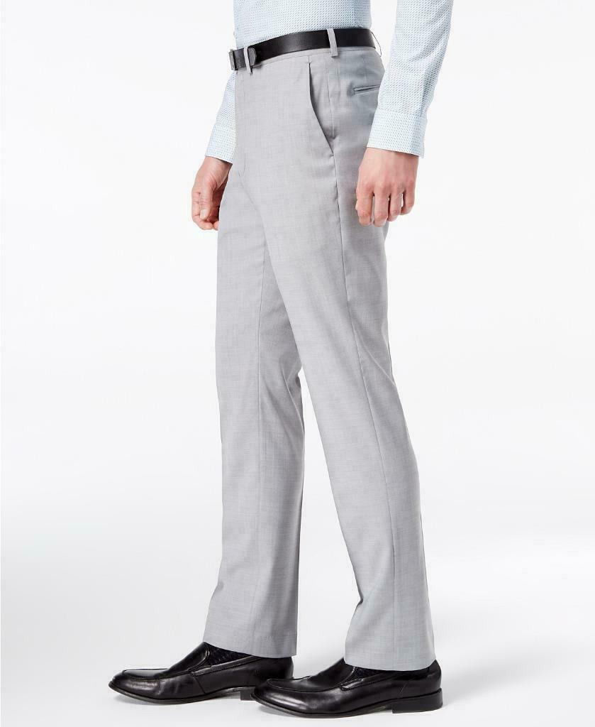 dkny men's modern fit stretch suit pants