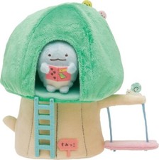 San-X Sumikko Gurashi Scene Plush Toy Wooden House JP NEW