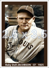 Baby Doll Jacobson - 1925 St. Louis Browns - choose a size - colorized print