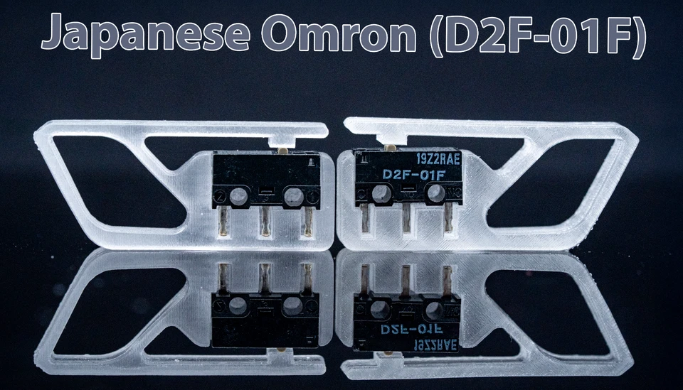 Omron Mikroschalter D2F-01F Japanese Gaming Maus Mouse Micro Switch Microswitch - Bild 2 von 2