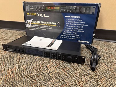 TC ELECTRONIC M-ONE XL Dual Effects Digital Signal Processor Ver 2.09