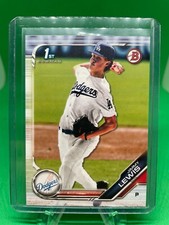 2019 Bowman Draft 1ST Base Paper Prospect BD-132 Jimmy Lewis Los Angeles Dodgers
