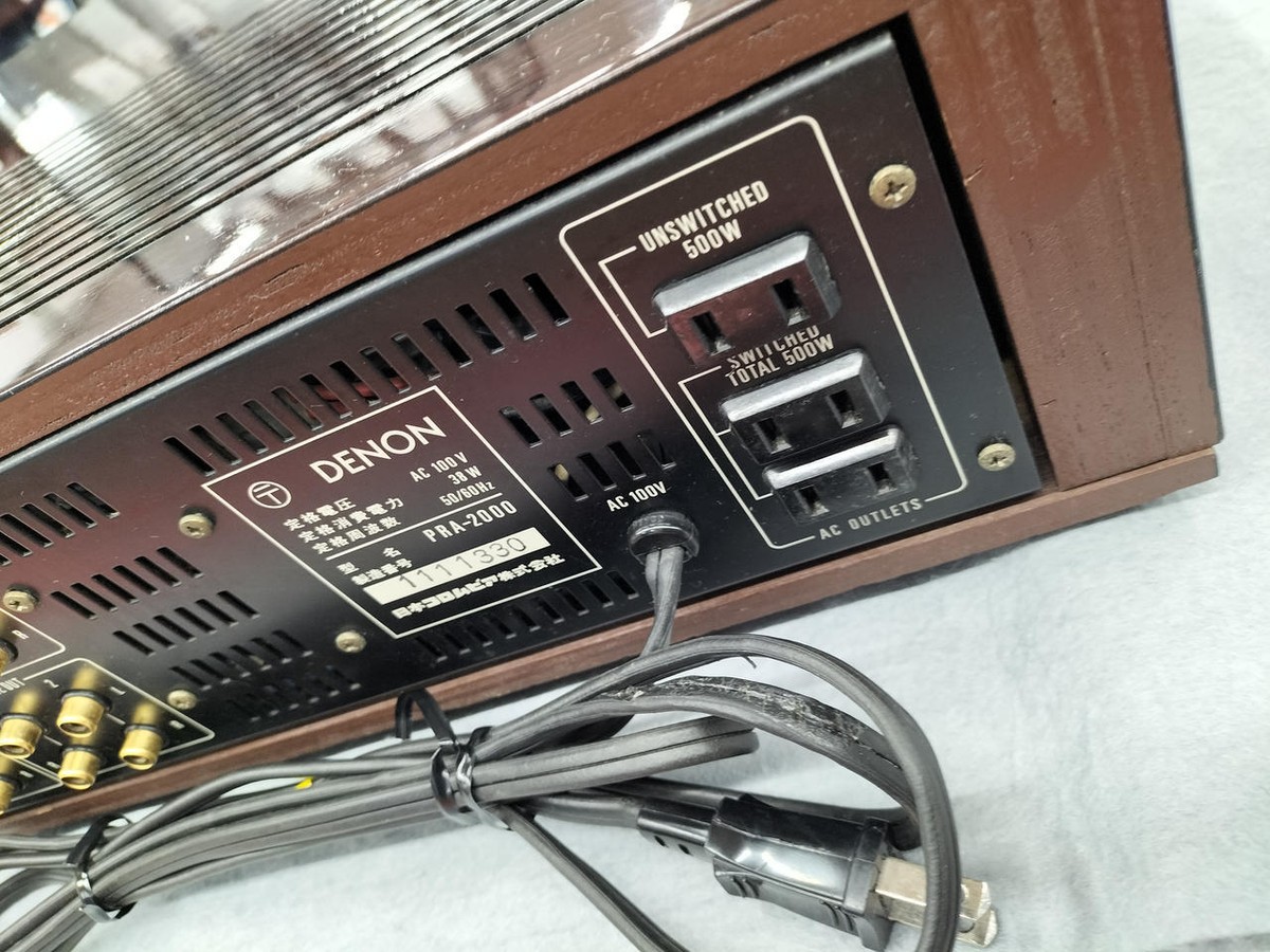 Denon PRA-2000 Control Amplifier Used from Japan | eBay