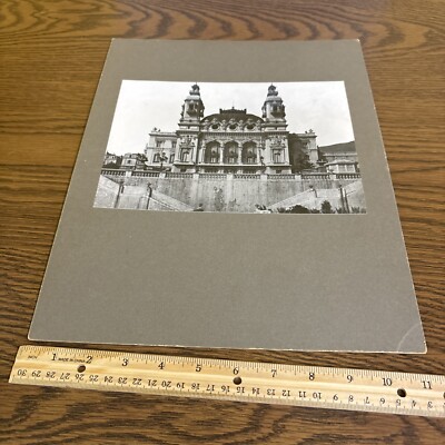 Vintage Monte Carlo Casino Monaco Mounted French Architecture Photo Tony Garnier