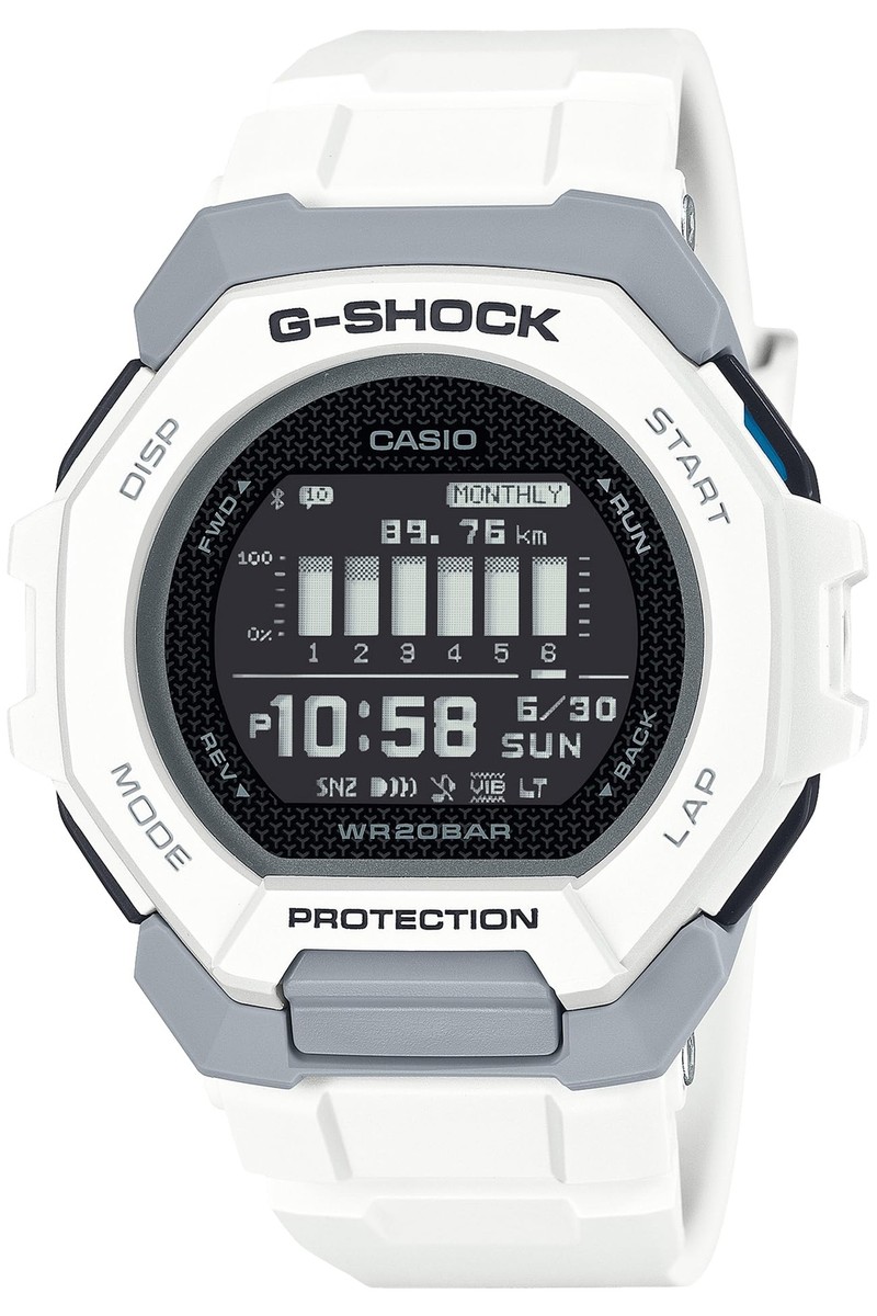 CASIO G-SHOCK GBD-300 Bluetooth 美品 Casio G-SHOCK GBD-300-7JF G-SQUAD Step Tracker Bluetooth Training