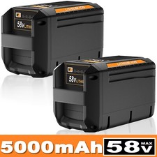 2Pack for Echo 58V 5Ah Lithium-ion Battery CBP-58V40 CBP-58V2AH CHT-58V CDST-58V