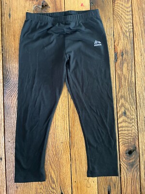 Toddler RBX Athletic Base Layer Unisex Sz 5/6 Black