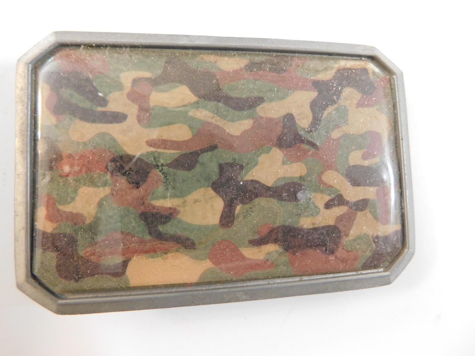 2004 GREAT AMERICA PRODUCTS CAMOUFGAGE BELT BUCKLE NOS