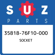 35818-76F10-000 Suzuki Socket 3581876F10000, New Genuine OEM Part