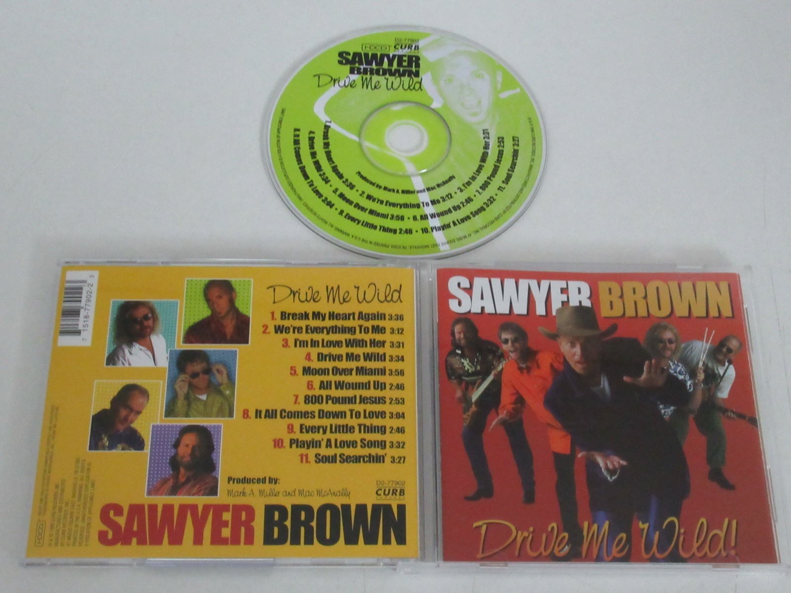 Sawyer Brown / Drive Me Wild !( Curb D277902) CD Album eBay