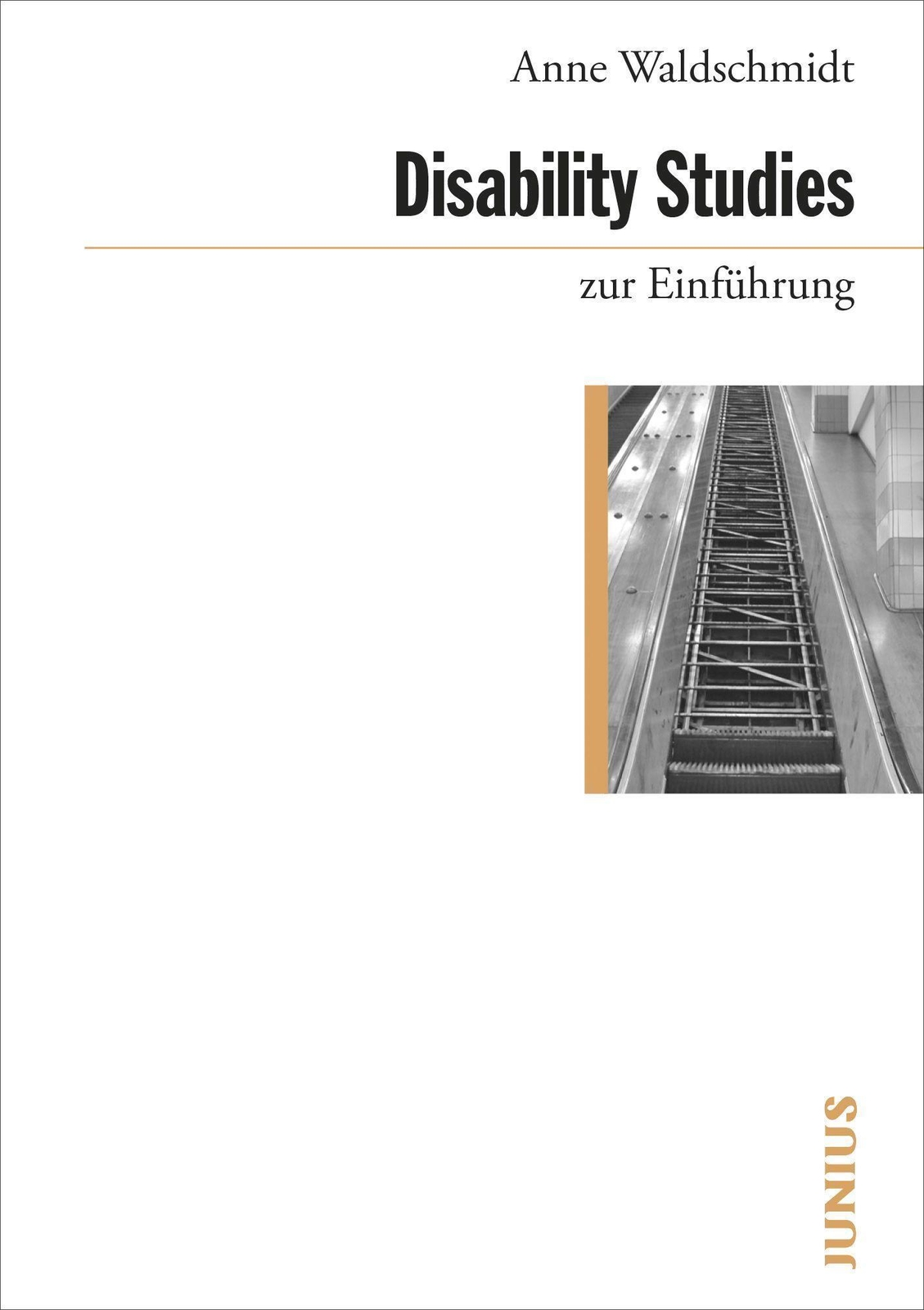 Thumbnail - Anne Waldschmidt / Disability Studies Zur Einführung / 9783960603191