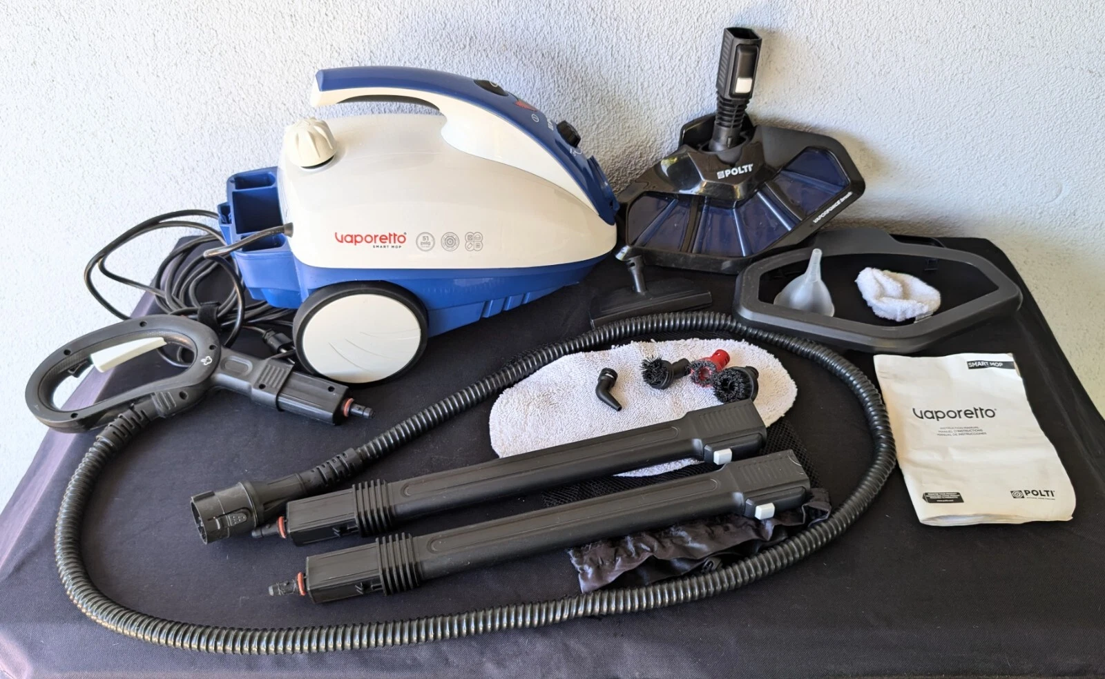 POLTI Vaporetto Smart Mop and Steam Cleaner for Cleaning and Sanitizing PTNA0018