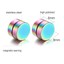 thumbnail 11  - Pair Non Piercing Clip on Magnetic Magnet Ear Stud Mens Womens Fake Earrings