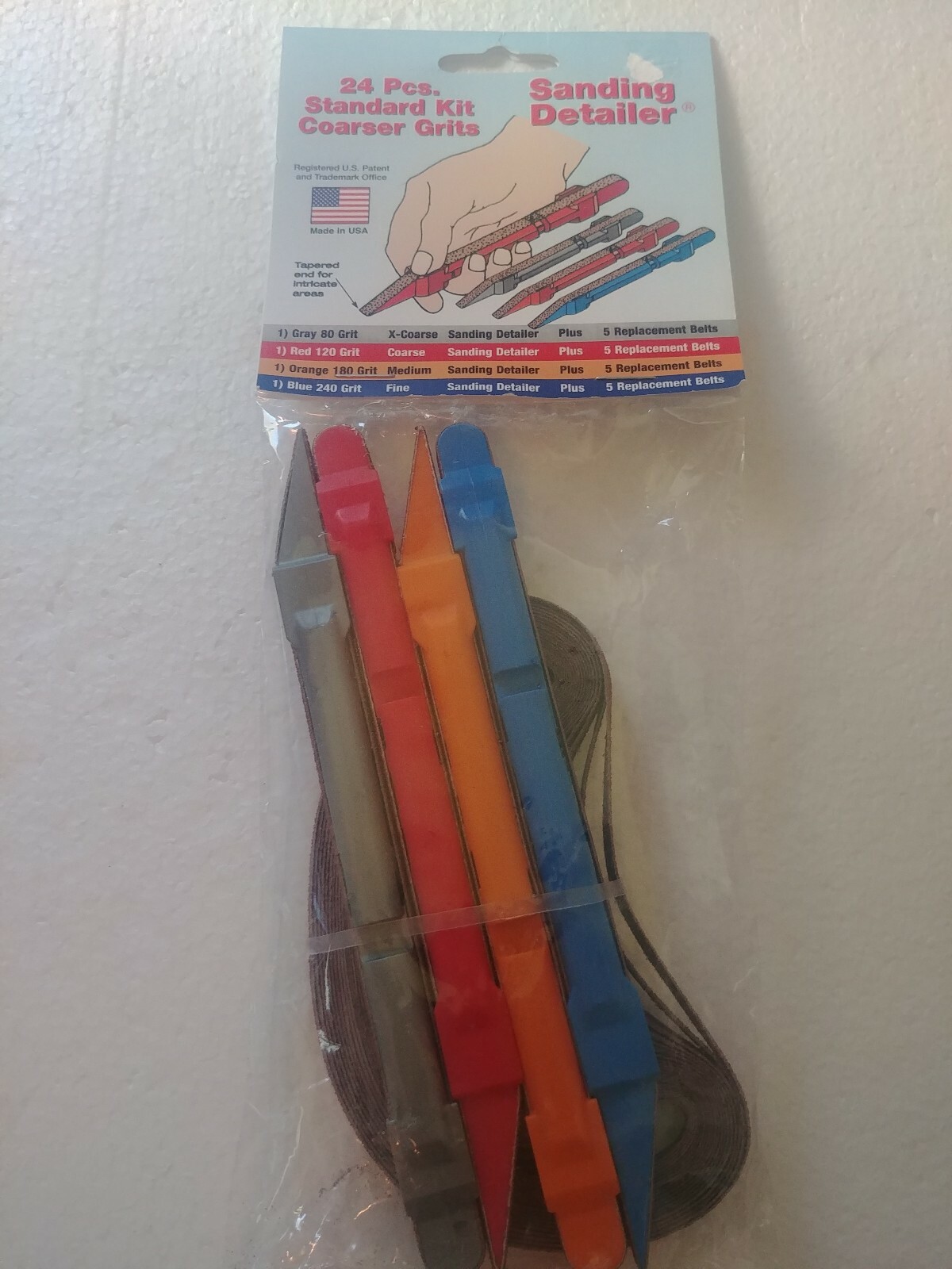 Sanding Detailed Lumberton 24 Pcs. Standard Kit Assorted Coarser Grits