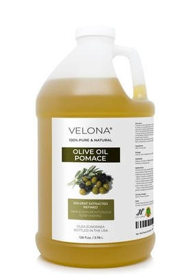 Olive Pomace Oil By Velona 2 Fl Oz - 1 Gal | Refined | Skin, Hair, Body & Face