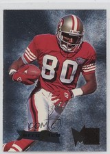 1995 Fleer Metal Silver Flasher Jerry Rice #34 HOF 0xy0