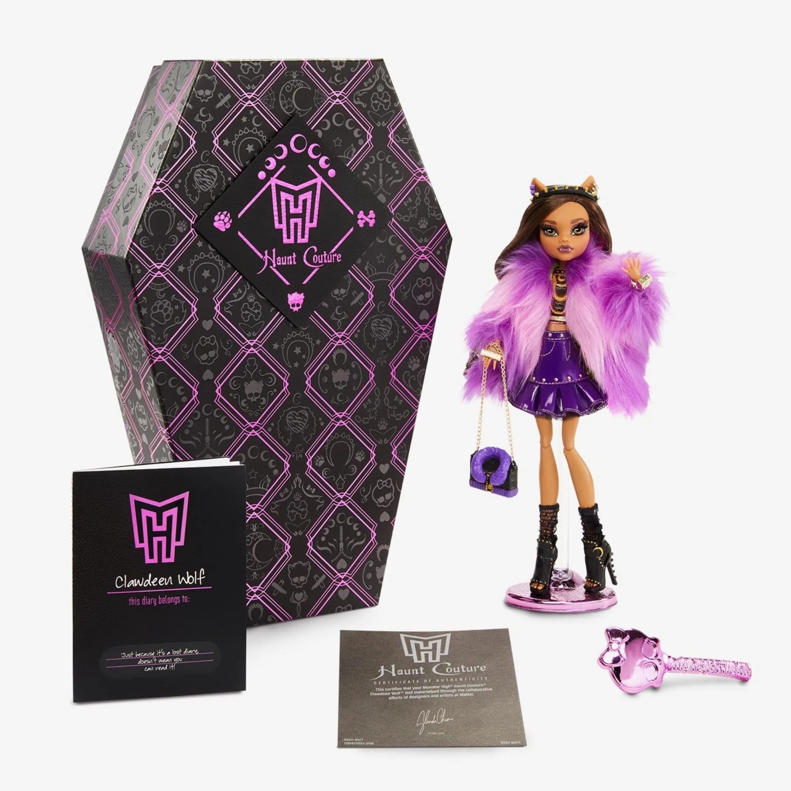 Monster High Haunt Couture Clawdeen Wolf HGK11 NUEVO remitente sin abrir en caja original