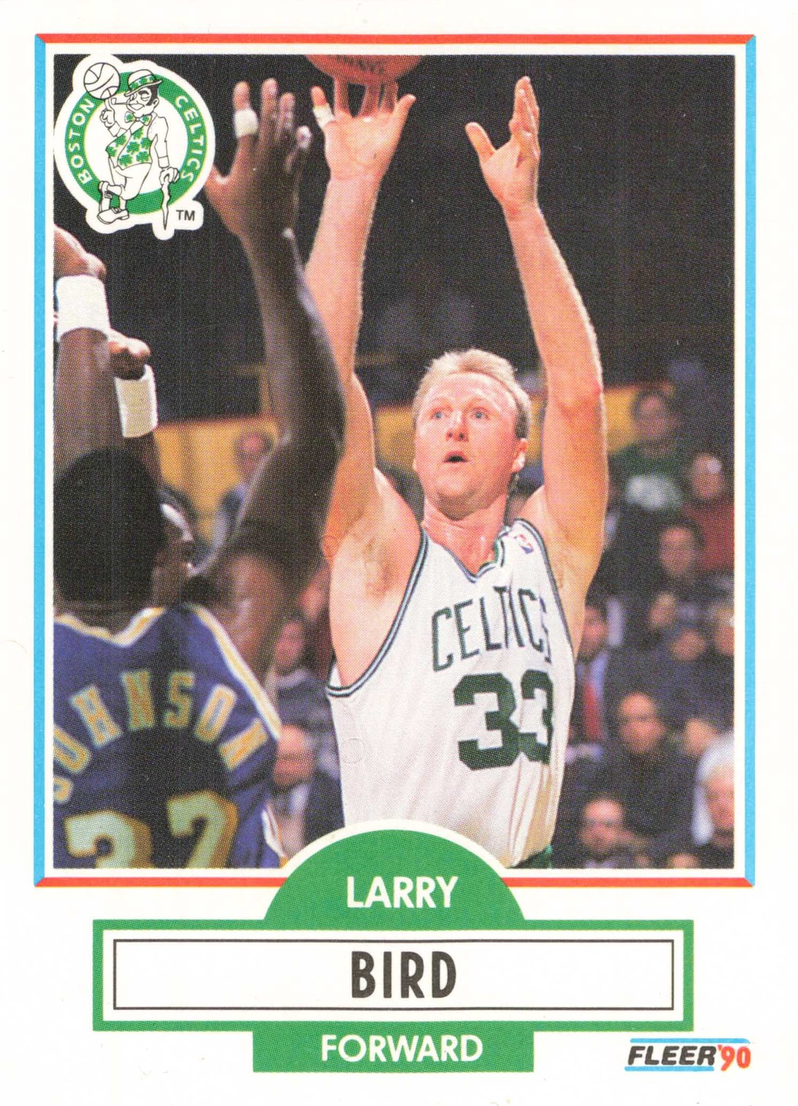 1990-91 Fleer #8 Larry Bird