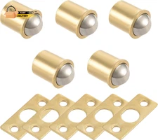 11Mm Ball Dia Brass Electroplating Door Cabinet Ball Catch Latch Closure