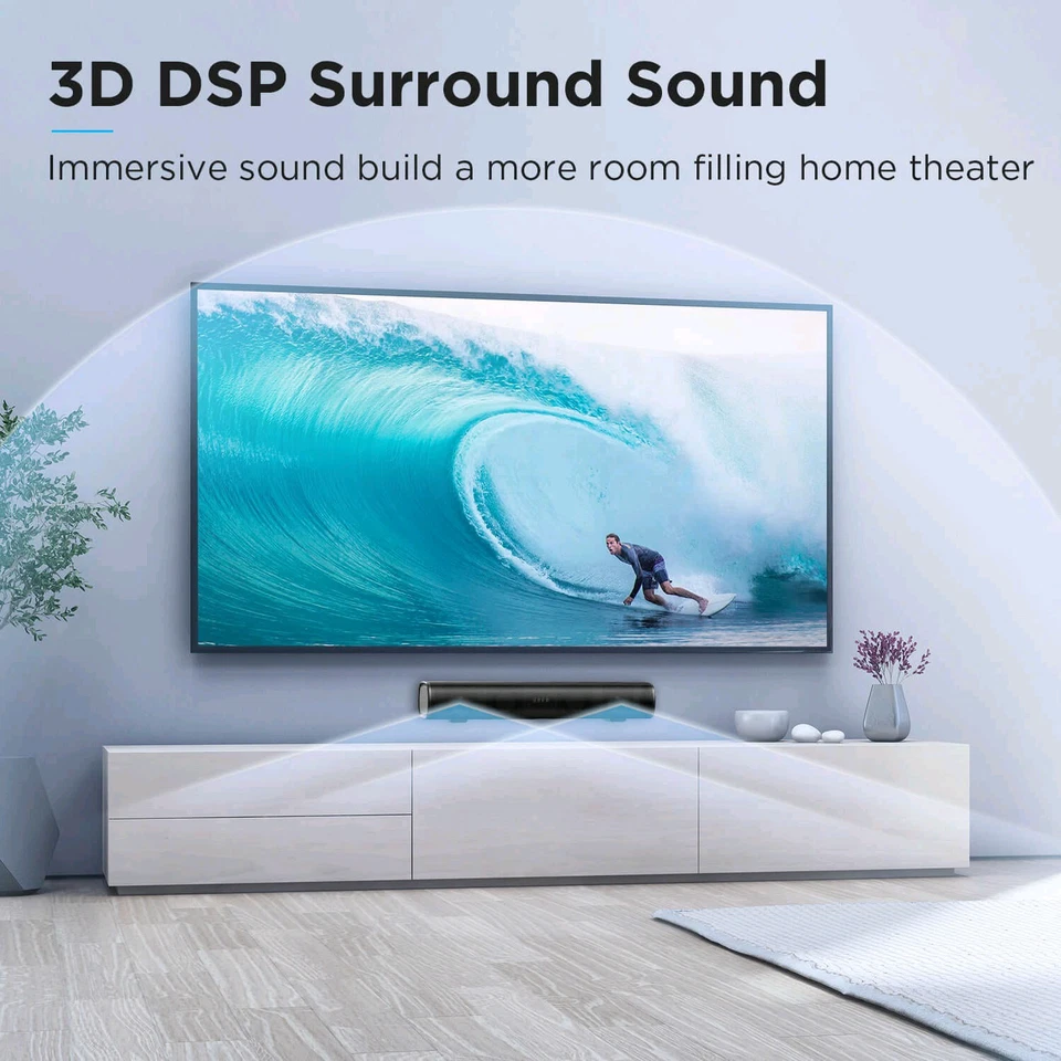 Bomaker Tapio I Bluetooth Soundbar Subwoofer TV Sound System Heimkino Lautsprech - Bild 3 von 4