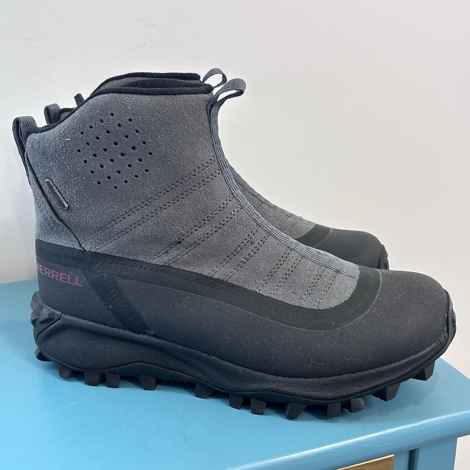 Stivali da neve Merrell donna termici neve drift isolati impermeabili taglia 7 5 nuovi