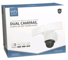 Eufy Security Dual-Lens 360 Coverage Floodlight Camera E340,Security Camera