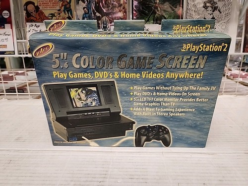 Intec 5.6 Inch Color Game Screen For Playstation 2 PS2 Unused