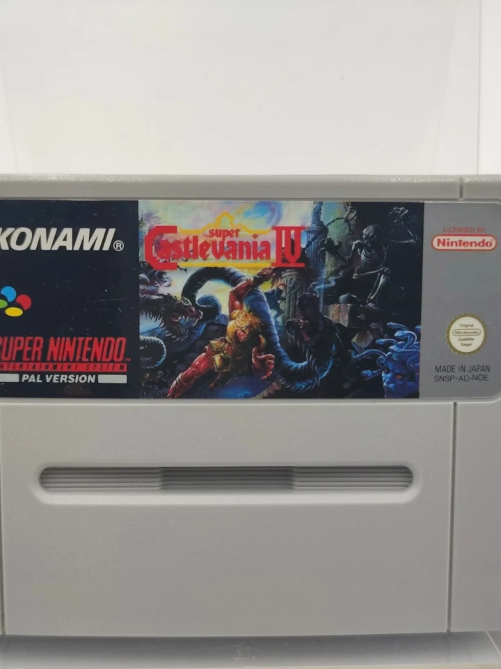 Nintendo Super Nintendo Videospiel SNES Super Castlevania IV Konami - Bild 3 von 4
