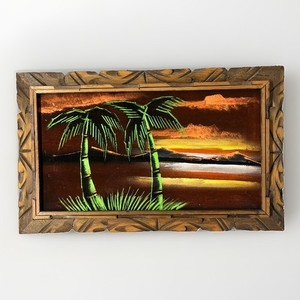 特価70s ビンテージ　ベルベットピクチャー　Esovivel ネイティブ　絵画 1970s Velvet Painting | eBay
