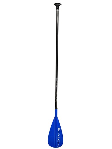 Kialoa 'Uhane Adjustable SUP Paddle Blue Fiberglass Stand Up Paddleboard 70"-86"
