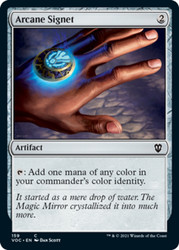 Arcane Signet #159 Commander: Innistrad: Crimson Vow Common