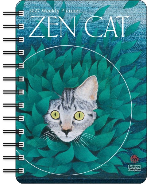Zen Cat 2027 Weekly Planner Calendar (Us Import) (Presale 11.08.2026)-image