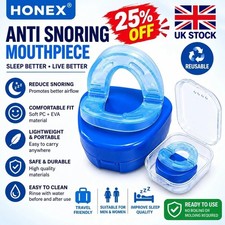 HONEX ANTI SNORING MOUTHPIECE SLEEP AID MOUTH GUARD STOP SNORING DEVICE UK