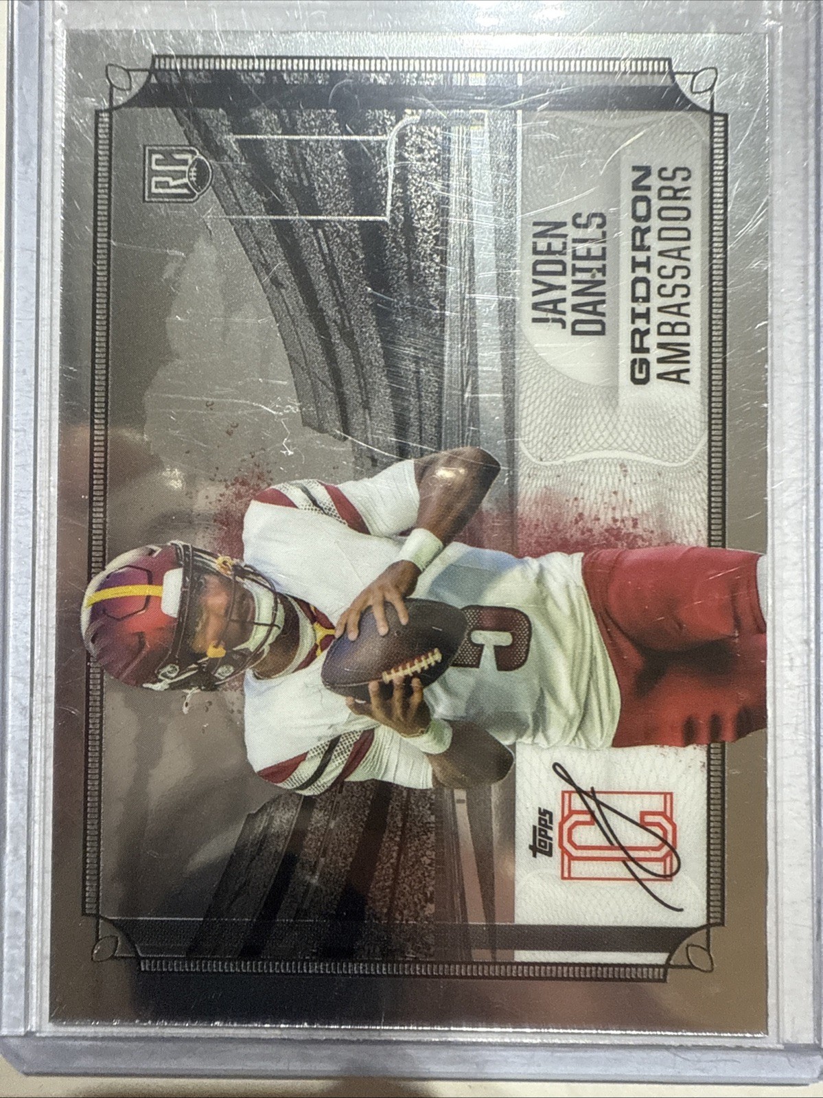 2024 Topps Signature Class - Gridiron Ambassadors Jayden Daniels #GA-2 (RC)