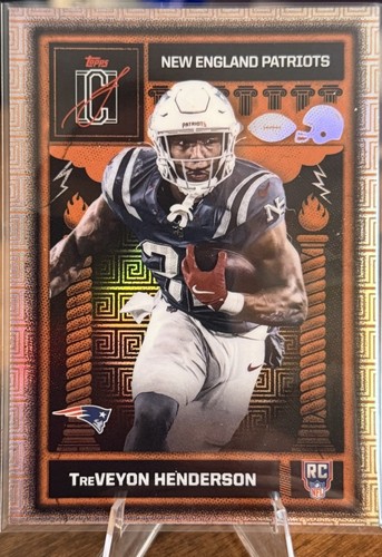 2025 Topps Signature TreVeyon Henderson Base (RAW)