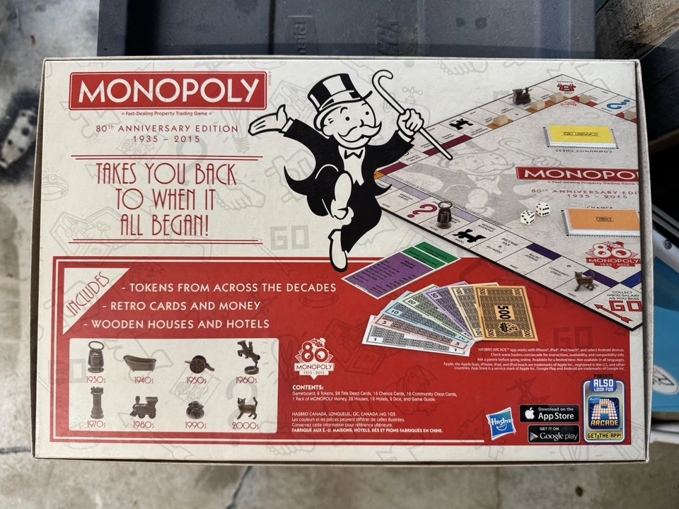 Monopoly Game (80th Anniversary) - Image 3 of 3