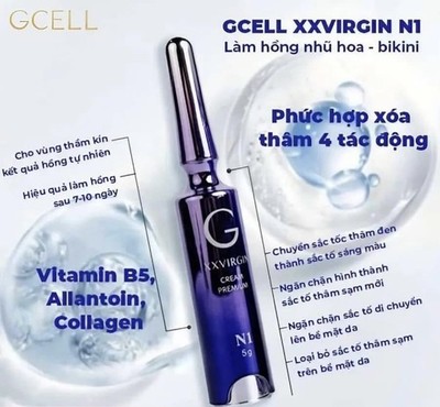 Gcell nipples and bikini brightening cream (5ml)