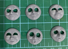 Custom HO/OO Bachmann Duck Magnetic Faces Set of 6