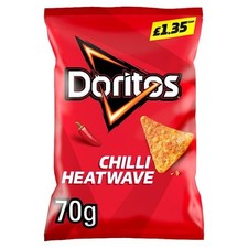 Doritos Chilli Heatwave Tortilla Chips Sharing 18 x 70g FAST AND FREE DELIVERY