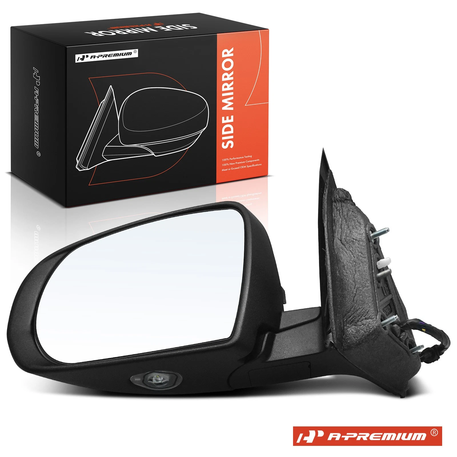 A-Premium Driver Power Mirror Power Fold Blind Spot for Jeep KL Cherokee 14-18