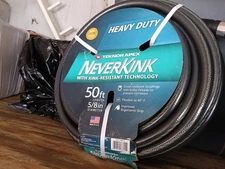Teknor Apex 5/8-In X 100-Ft Heavy-Duty Kink Free Vinyl Gray Coiled Hose