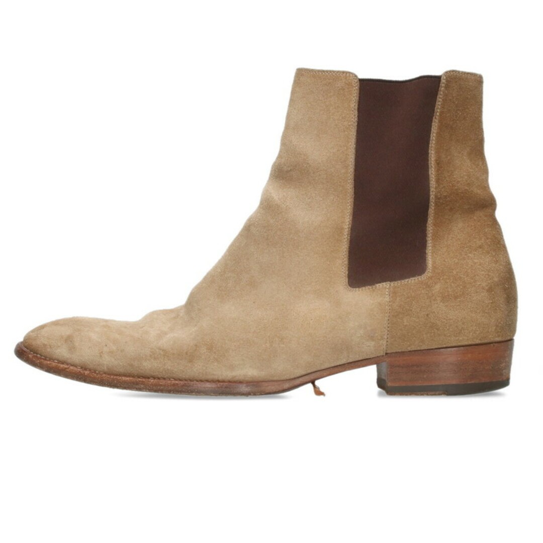 Stivali Saint Laurent Paris 443208 Side Gore Chelsea scamosciati uomo 43 usati dc4ffa0fdb