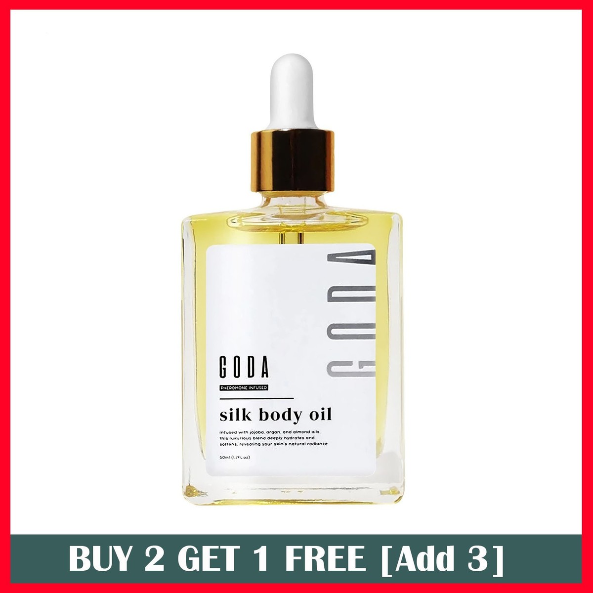 GODA Silk Body Oil,Silk Body Oil,Goda Perfume Oil,Bath & Shower