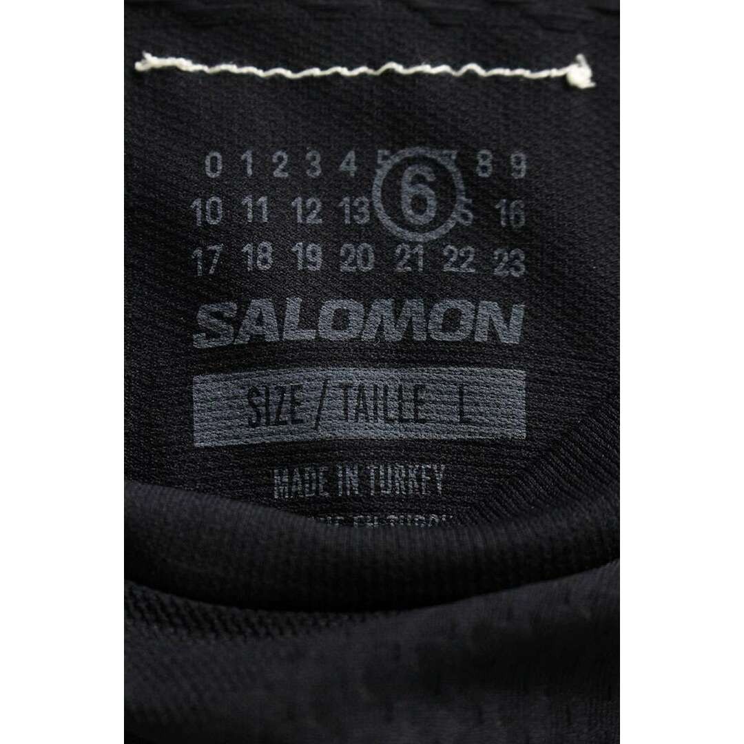 MMSIX X Salomon 25SS SH0GC0051 T shirt doppio nome uomo L usata 1d91ee0a687323f7