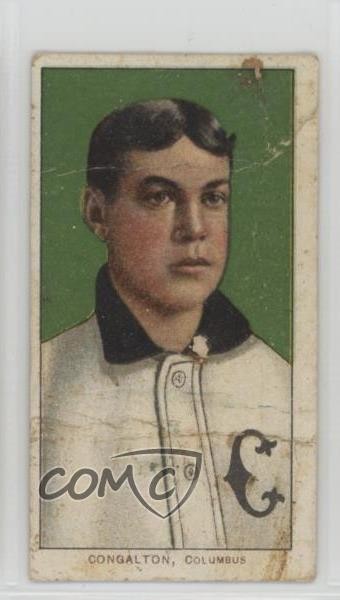 1909-11 T206 Polar Bear Back Bunk Congalton 0i1b