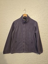 Regatta Womens Fleece Uk 14 Purple Full Zip Pockets