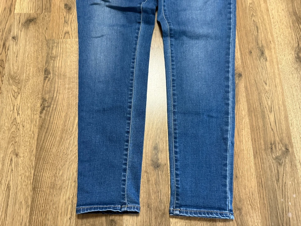 Джинсы a.n.a, женские размер 12, синие, джинсовые, со средней посадкой джеггинсы длина 38 дюймов - Изображение 3 из 4