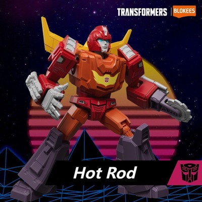 Blokees Transformers Galaxy Version 08 Hot Rod Action Figure Model Kit Toys